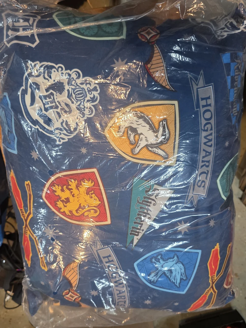Warner Bros. Harry Potter Ravenclaw Microfiber Sleeping Pillow - Navy Blue